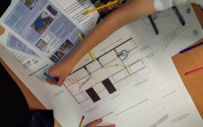 Students were overflowing with ideas at Bishop Fox’s School!